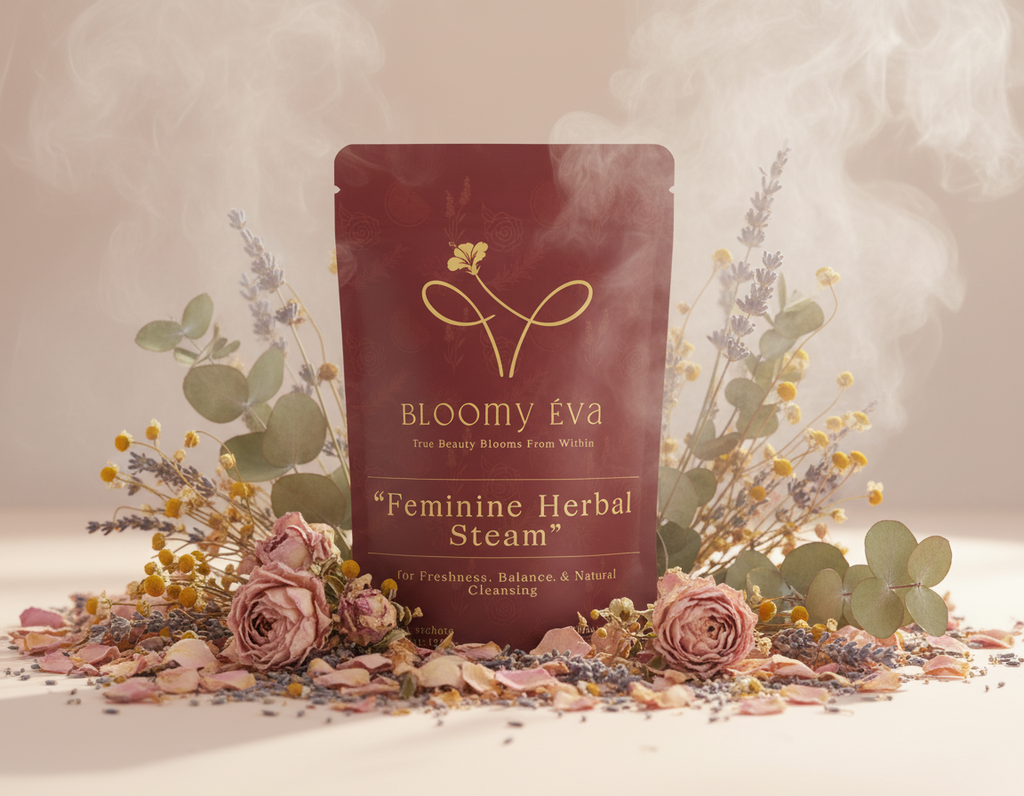 Bloomy Éva Feminine Steaming Herbs | Natural Wellness Ritual