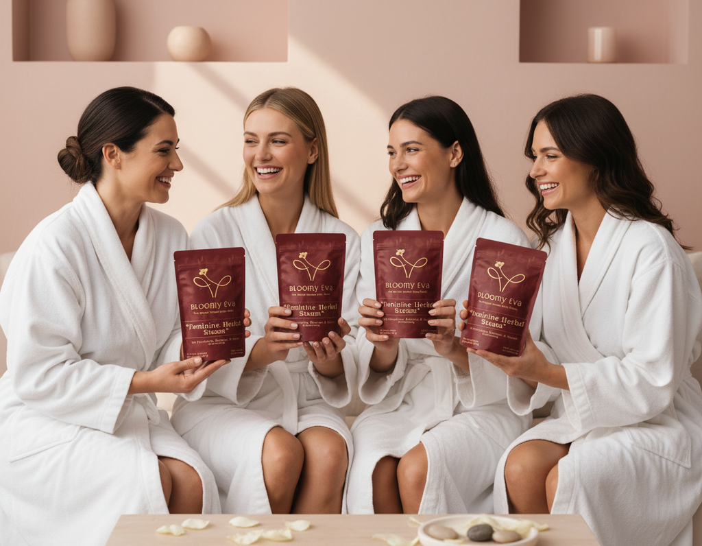 Bloomy Éva Feminine Steaming Herbs | Natural Wellness Ritual