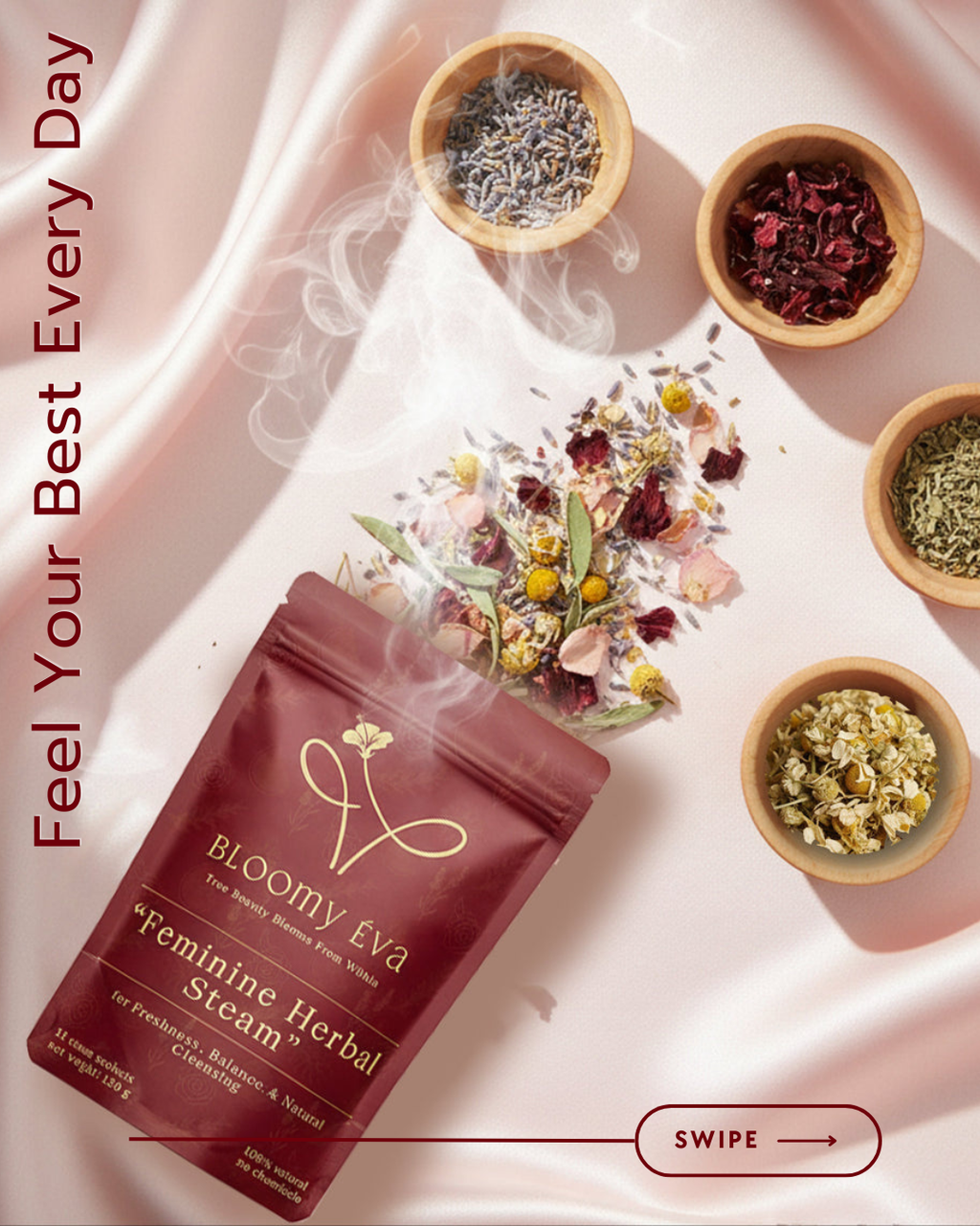 Feminine Herbal Steam | Natural Intimate Care 🌿