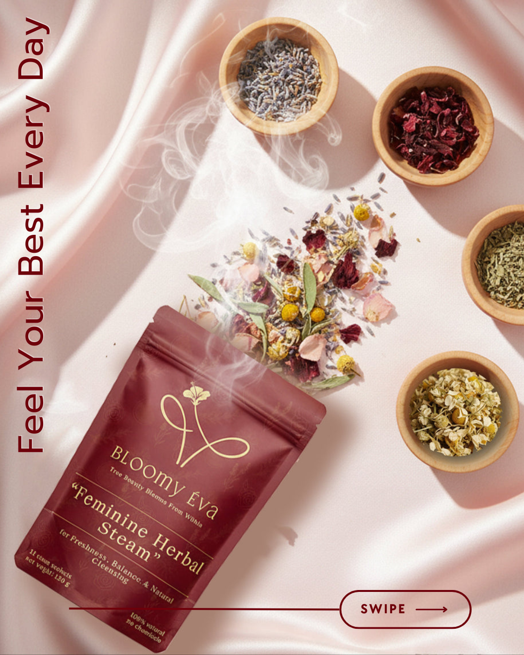 Feminine Herbal Steam | Natural Intimate Care 🌿