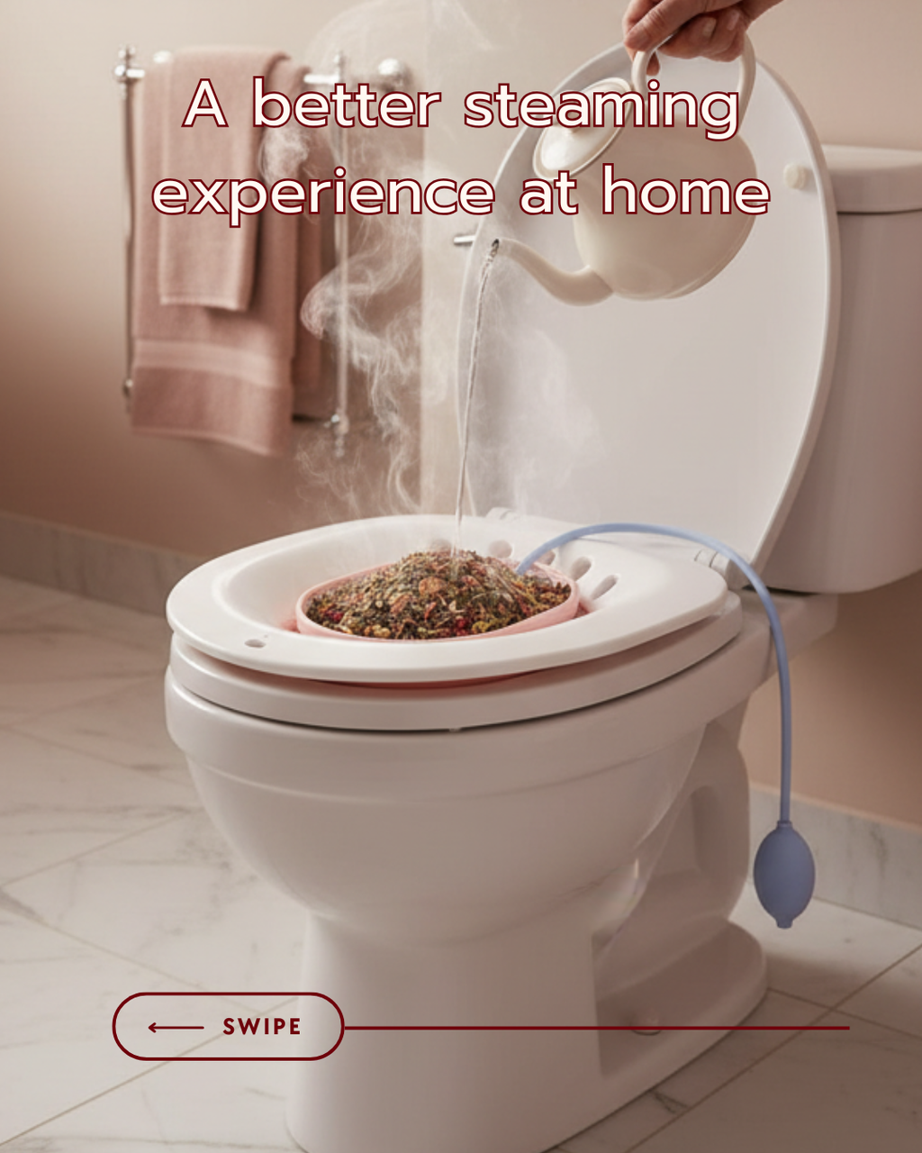 Feminine Herbal Steaming Seat | At-Home Wellness Ritual