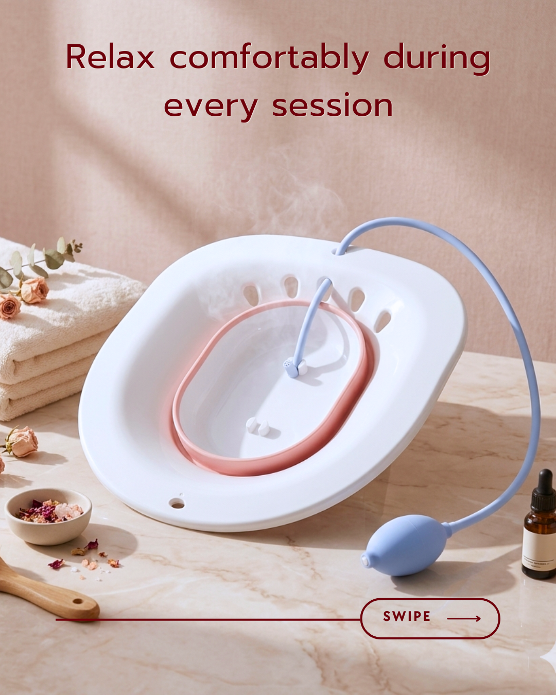 Feminine Herbal Steaming Seat | At-Home Wellness Ritual