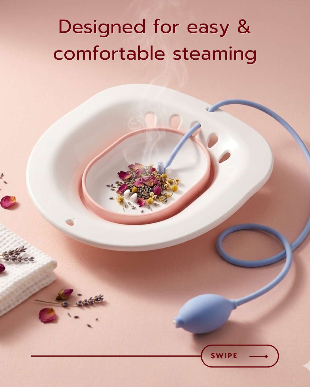 Feminine Herbal Steaming Seat | At-Home Wellness Ritual