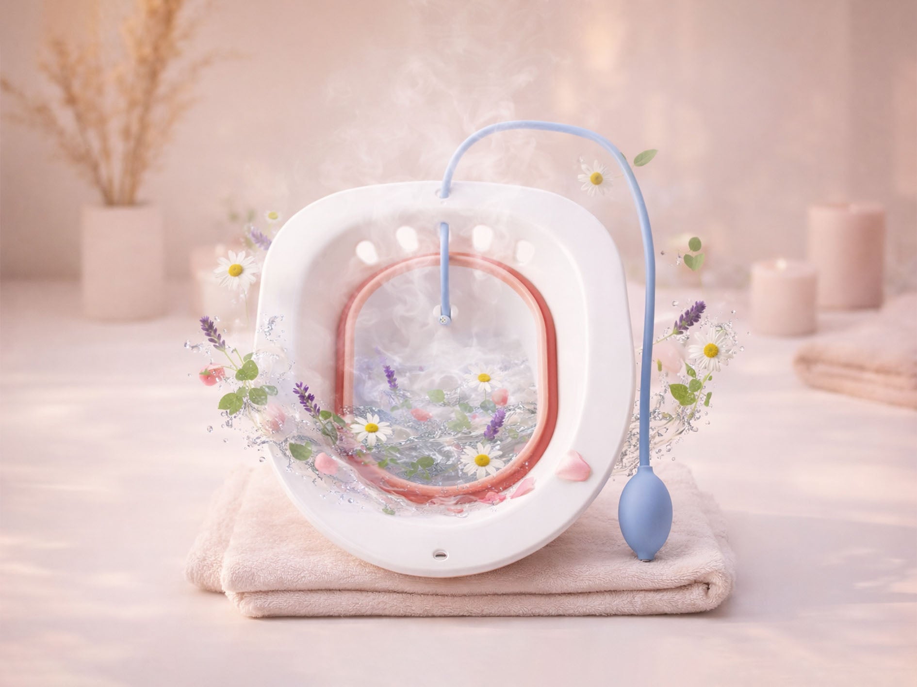 Bloomy Éva Feminine Steaming Seat | At-Home Wellness Ritual