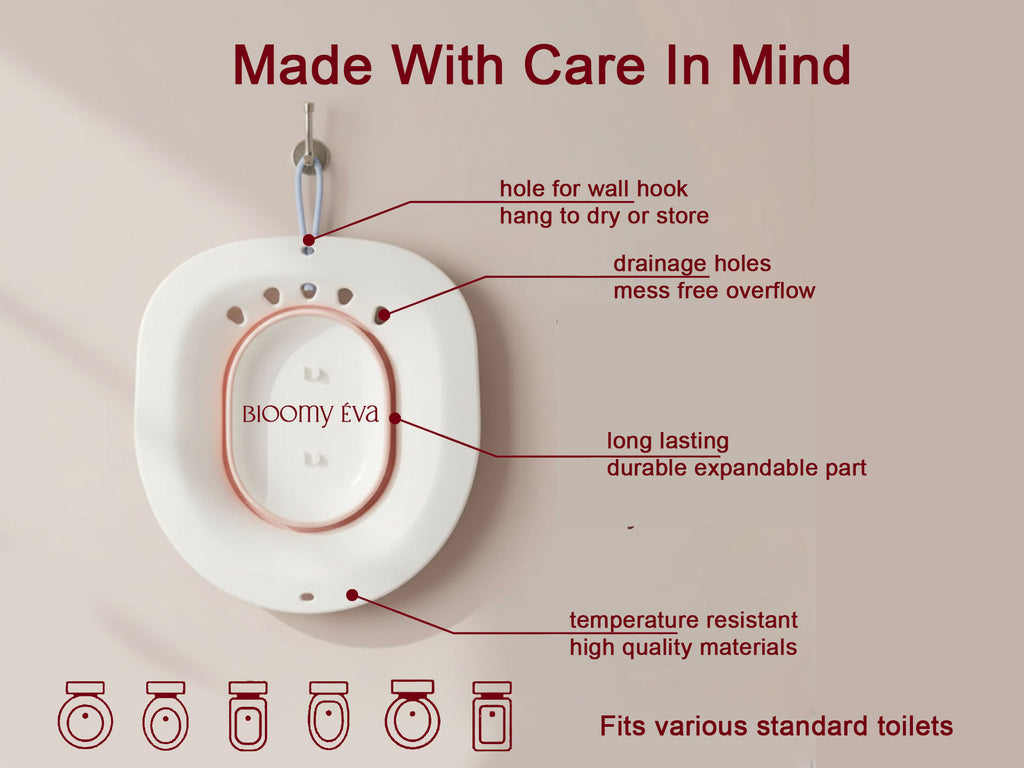 Bloomy Éva Feminine Steaming Seat | At-Home Wellness Ritual