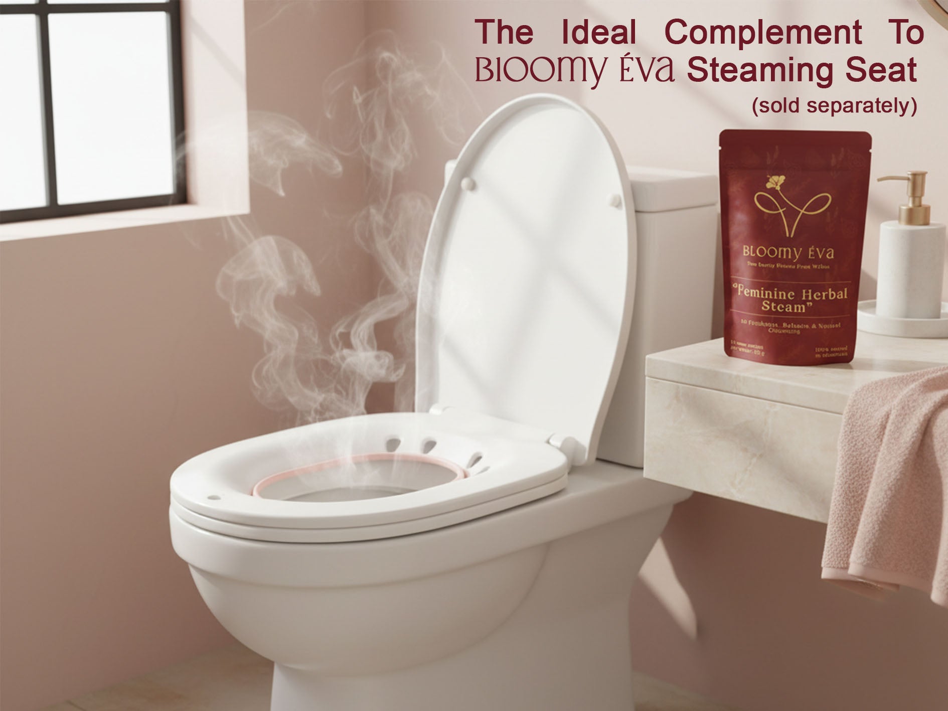 Bloomy Éva Feminine Steaming Herbs | Natural Wellness Ritual